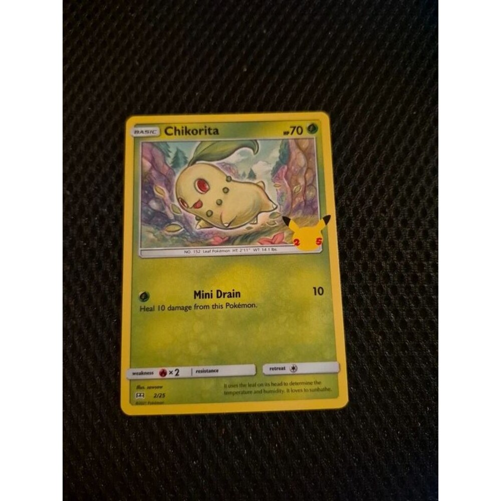 Chikorita 2/25 Pokemon Card (2021)